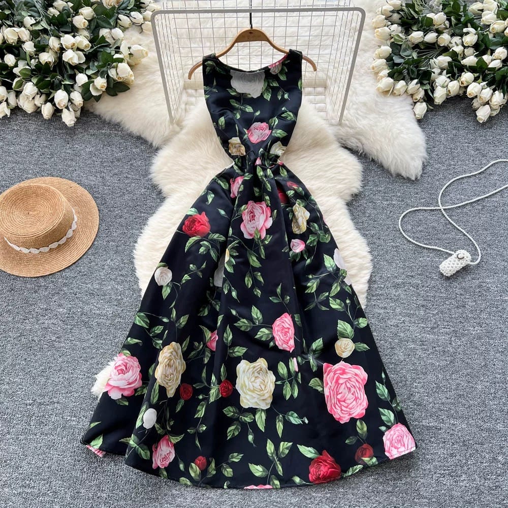 Enjoy the moment floral dress FD426 image