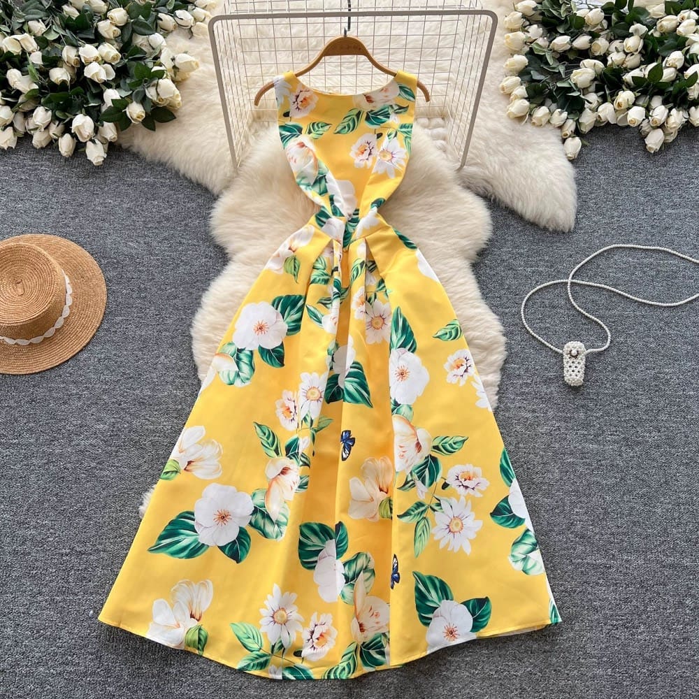 Enjoy the moment floral dress FD426 image