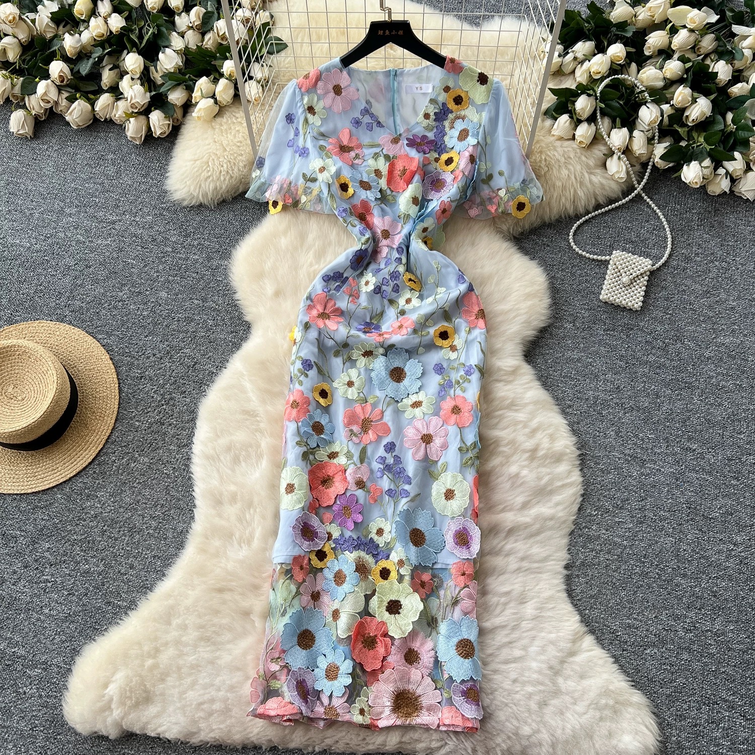 Trust the energy lace dress FBC391 image