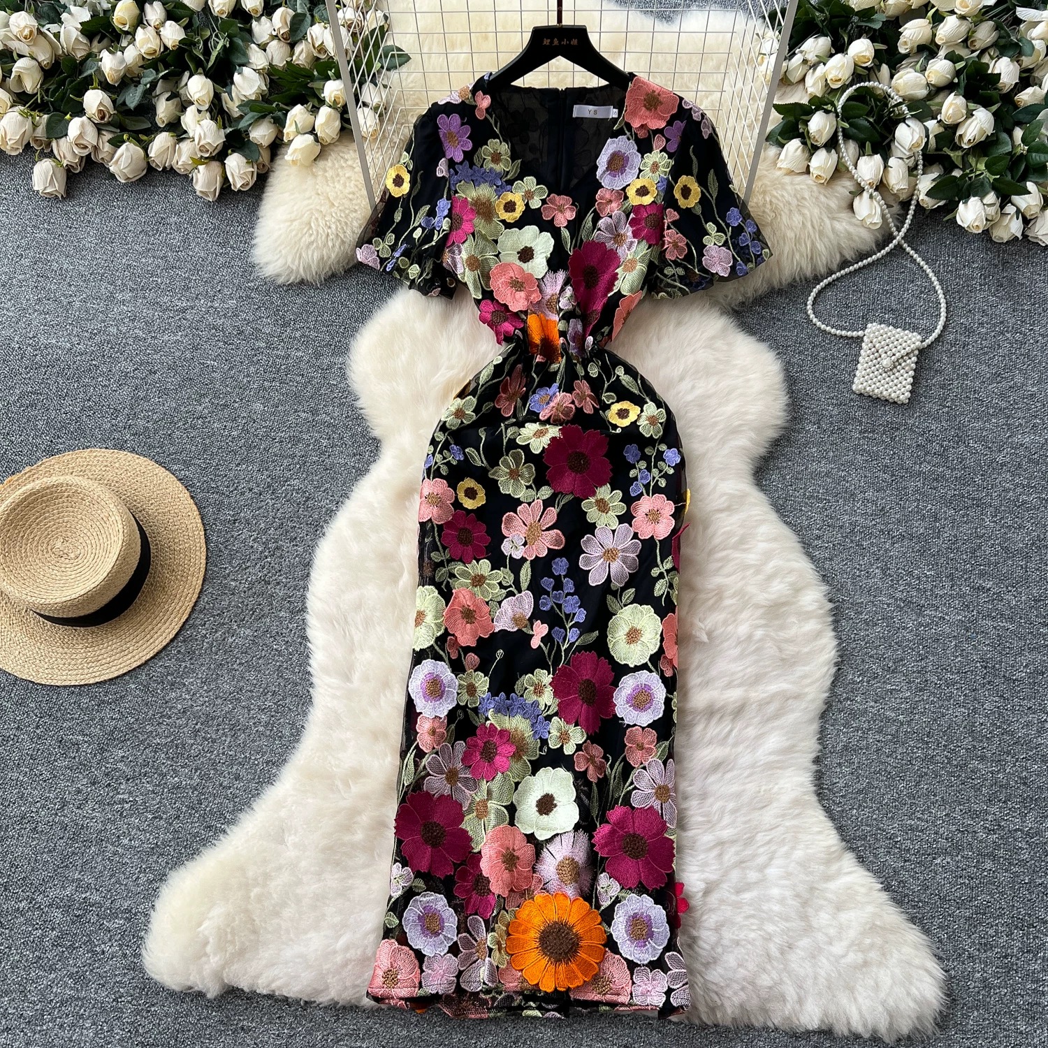 Trust the energy lace dress FBC391 image