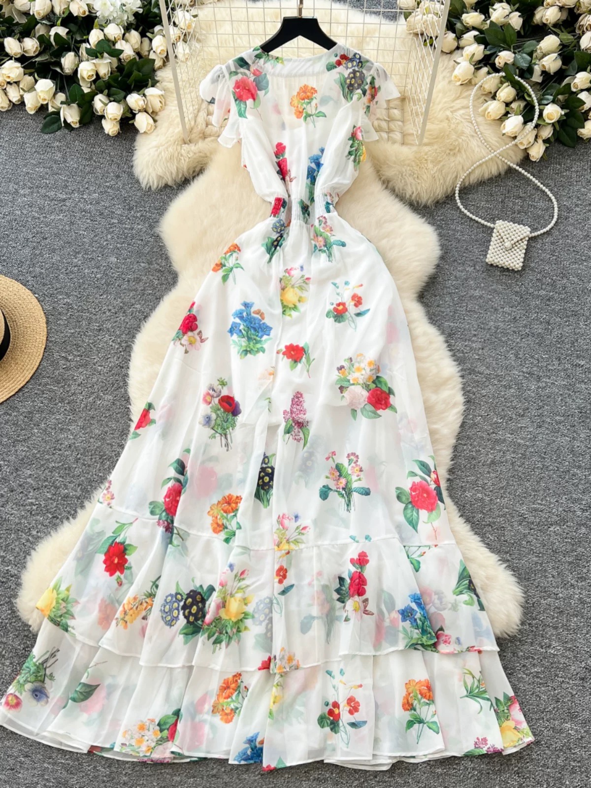 Attention grabber dress ED445 image