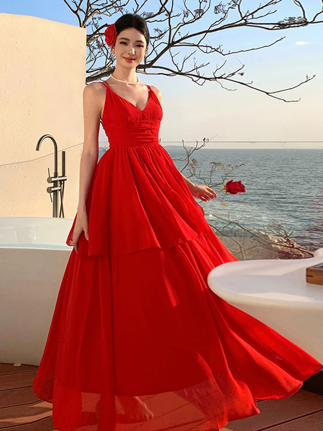 Island vacay beauty dress CD324 image