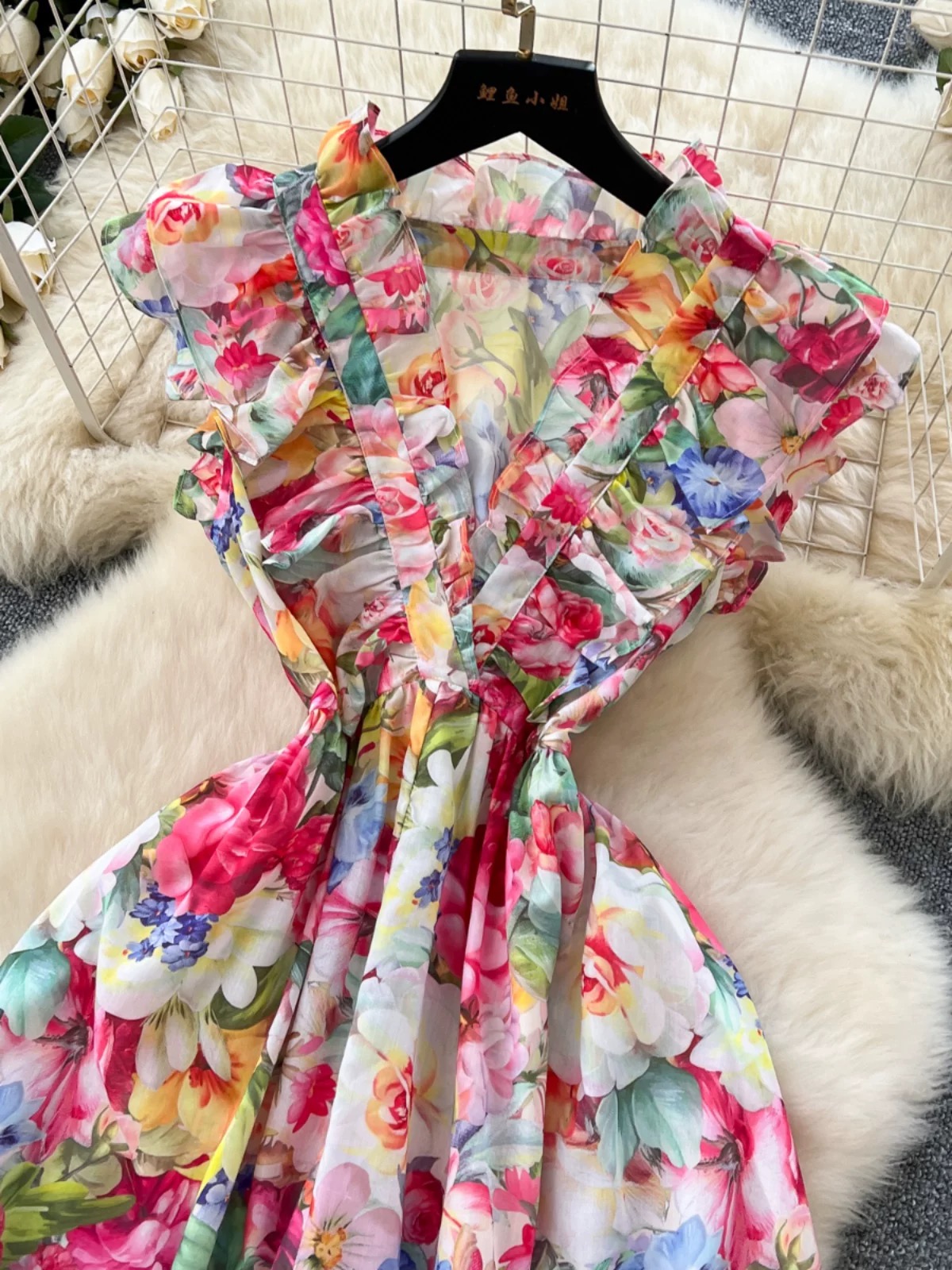 Wings up shirt dress ED436 image