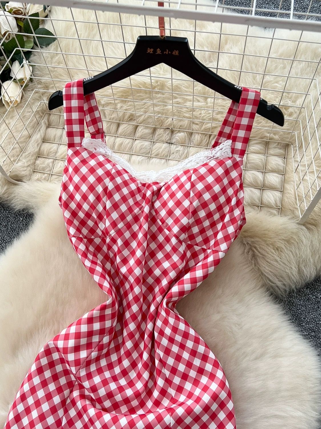 Picture perfect check dress CD315 image