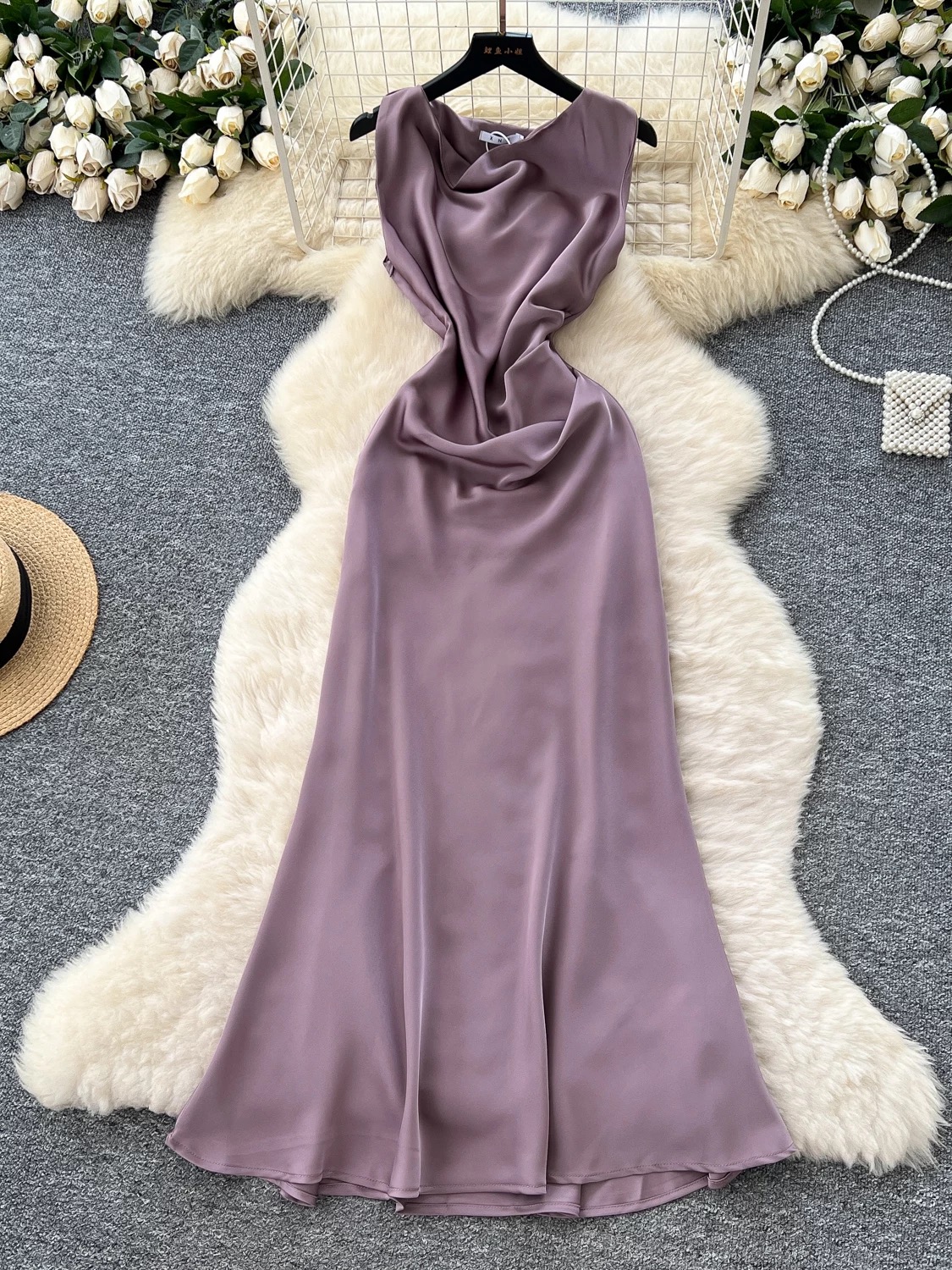 I can upgrade you silk dress FD541 image