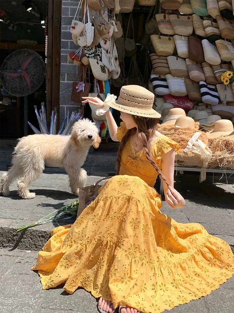 Controlled slay lace dress CD2251 image