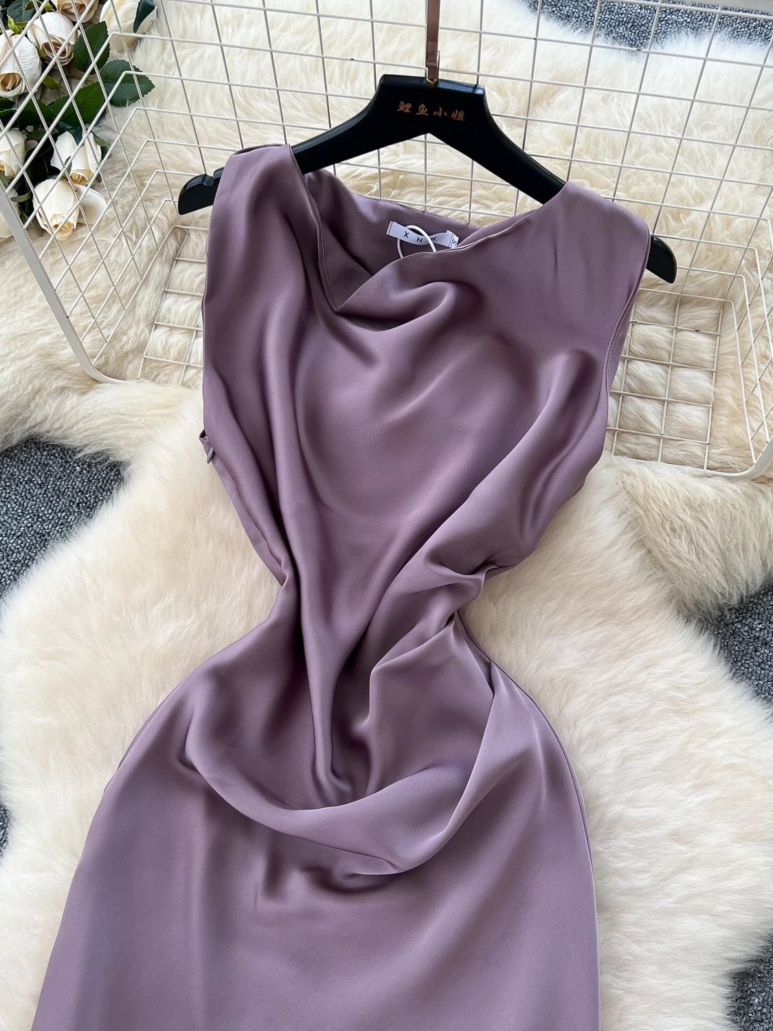 I can upgrade you silk dress FD541 image