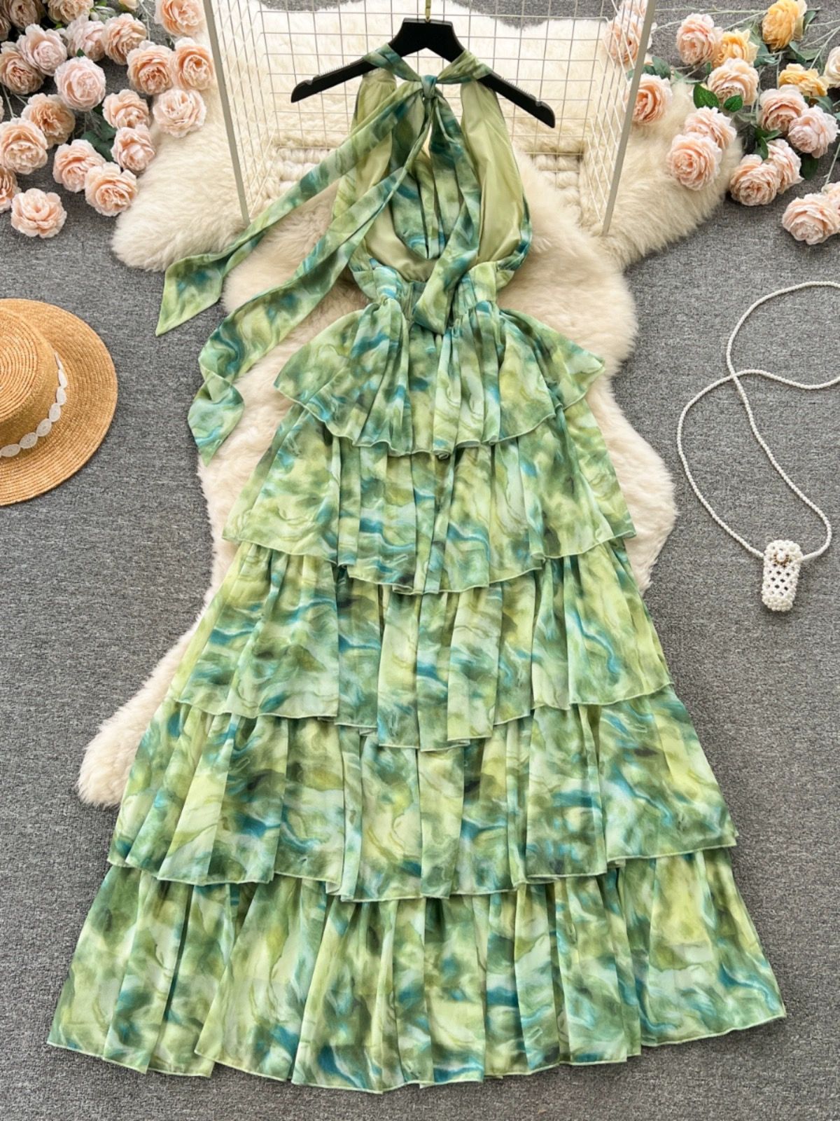 Lucky flower dress CD1147 image