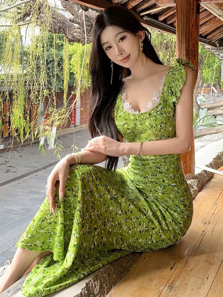 Floral eclipse dress CD312 image