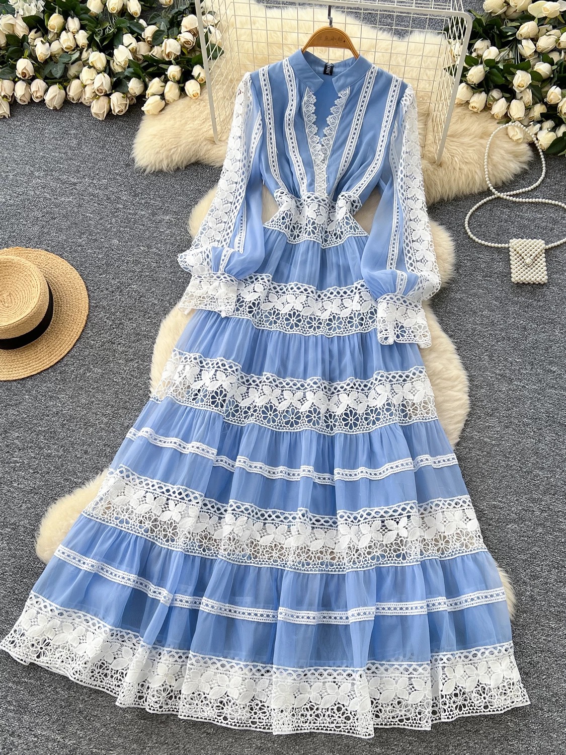 Slay row lace dress FD1511 image