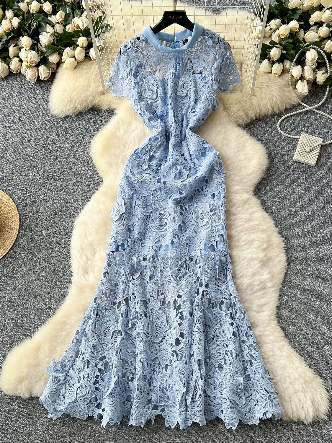 Time away lace dress FD421 image