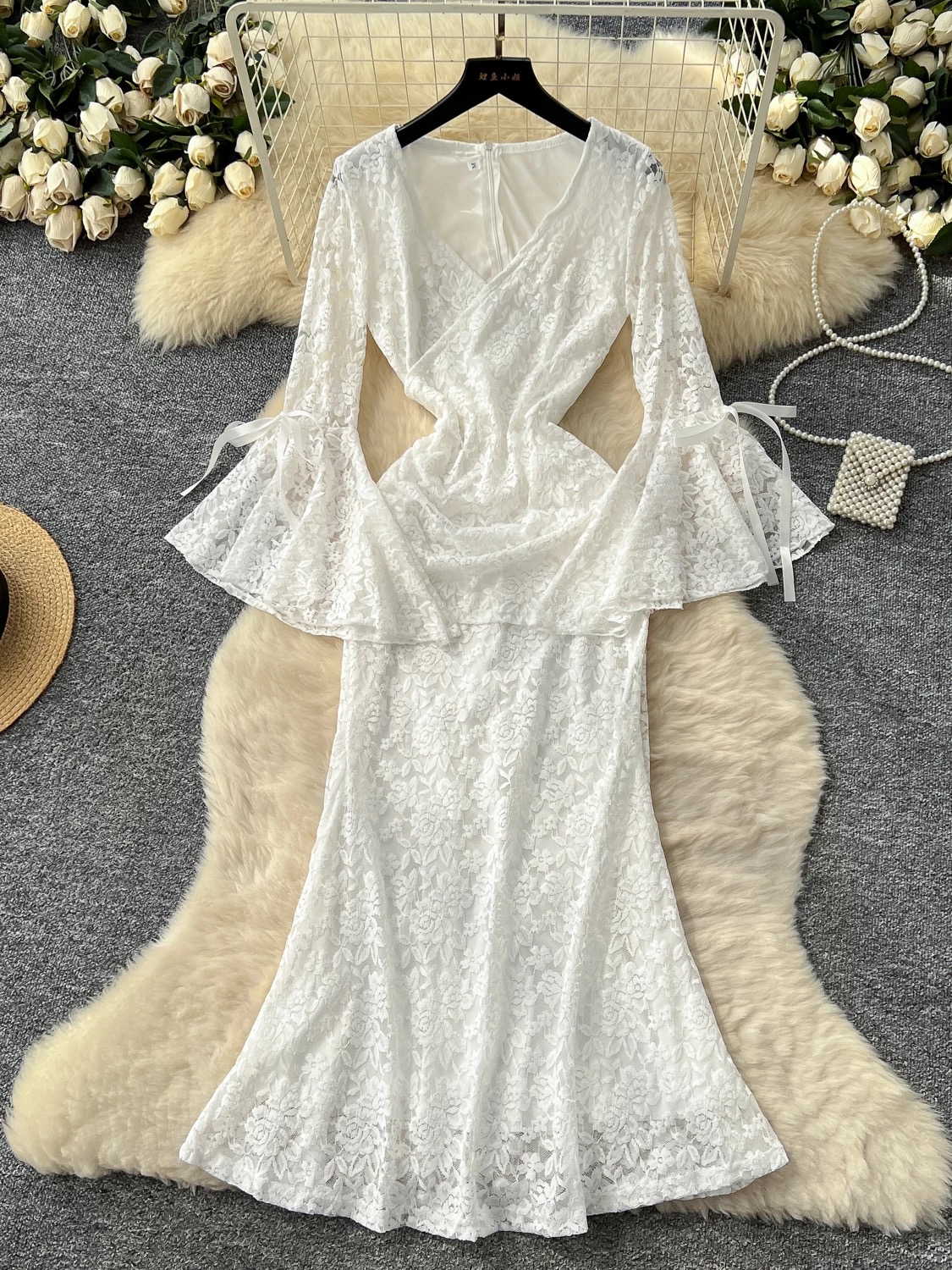 Embracing all of me lace dress FD1506 image