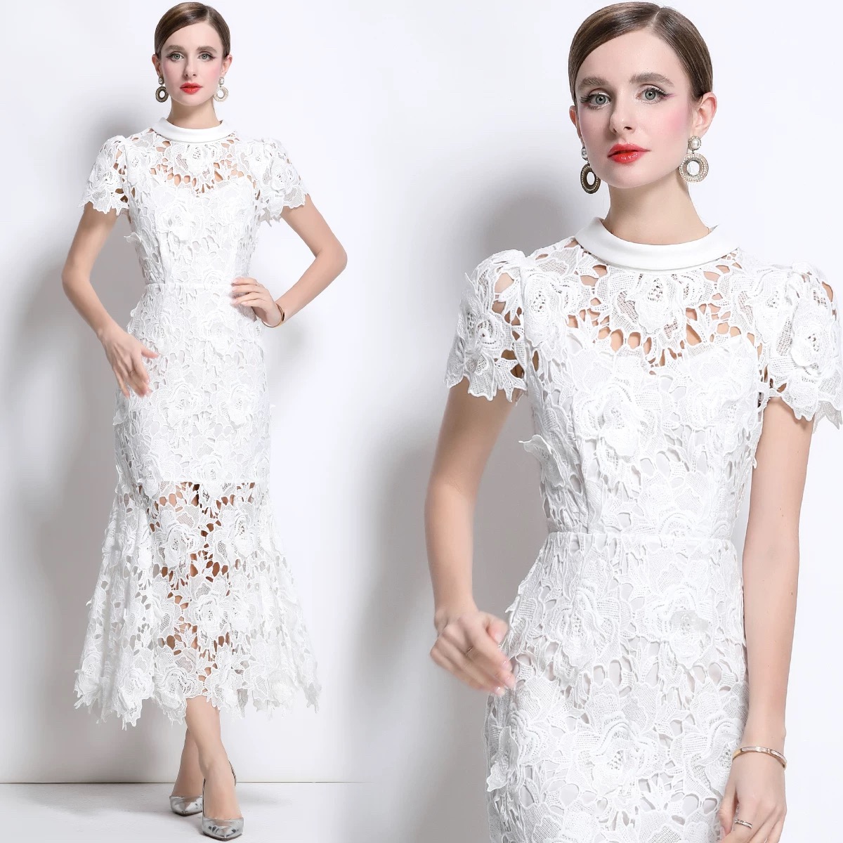 Time away lace dress FD421 image
