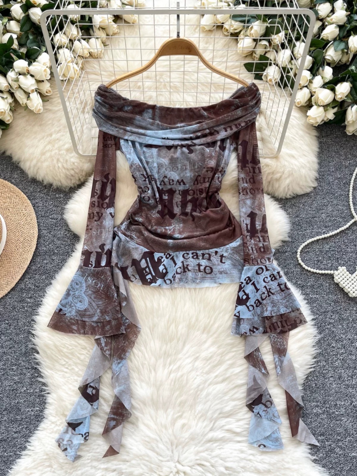 Straight as varsity top CTO637 image