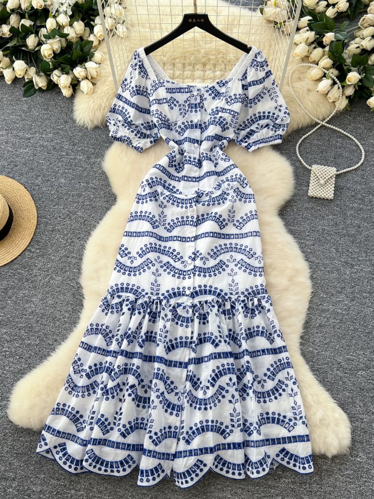 Meet someone new lace dress CD919 image