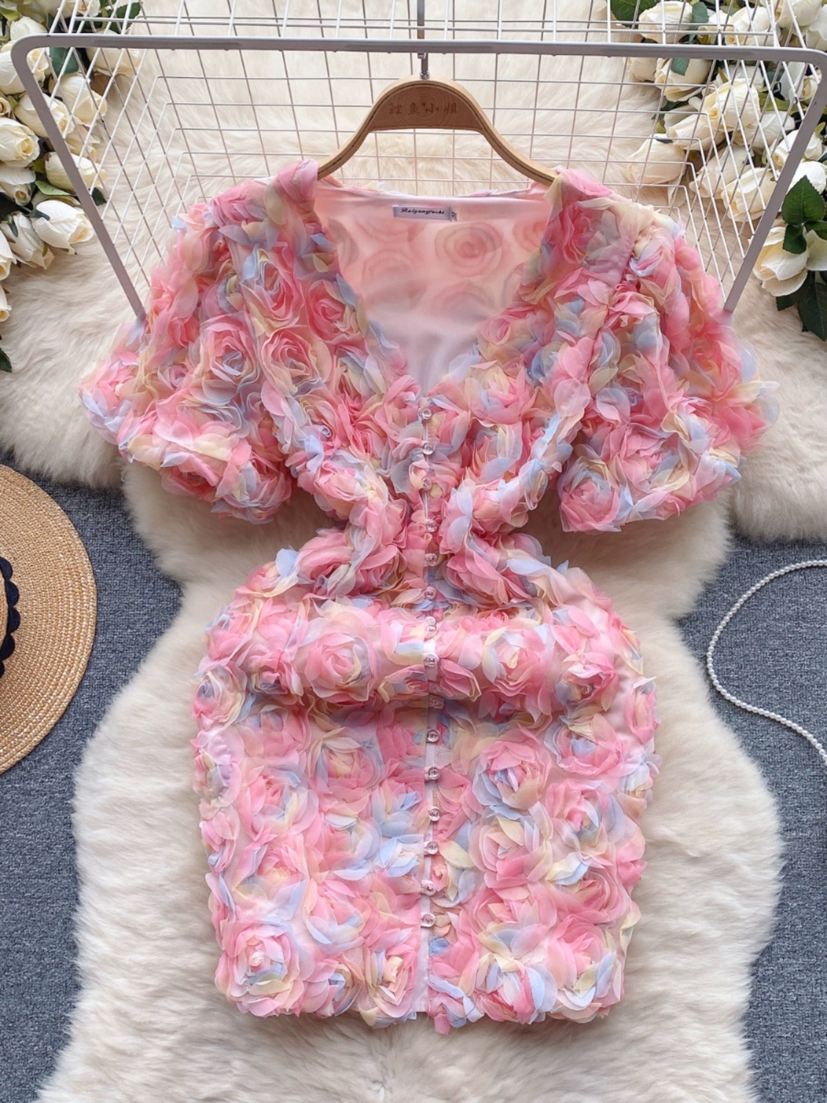 Sacred slay floral dress EBC245 image