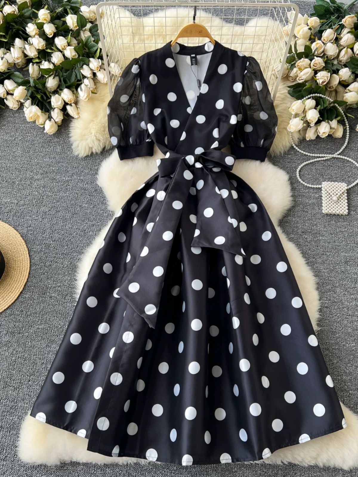 All the beauty polka dress FD1266 image