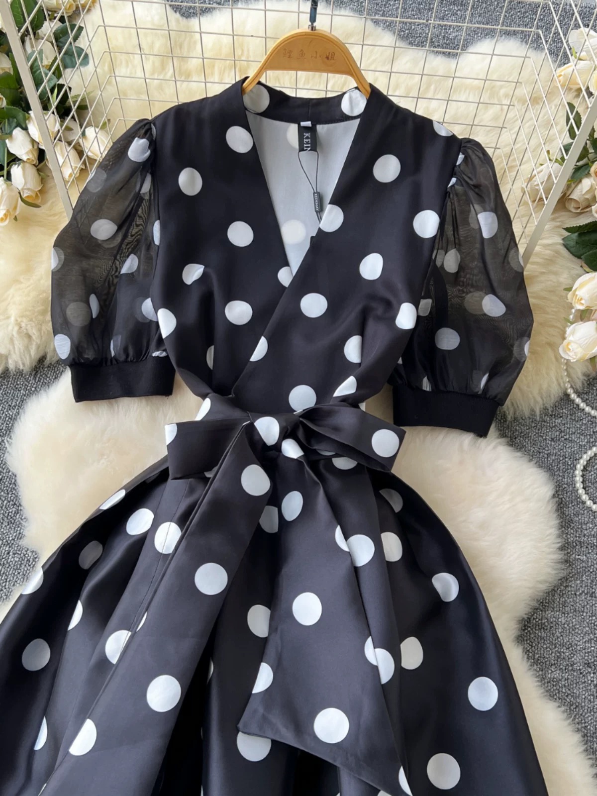 All the beauty polka dress FD1266 image
