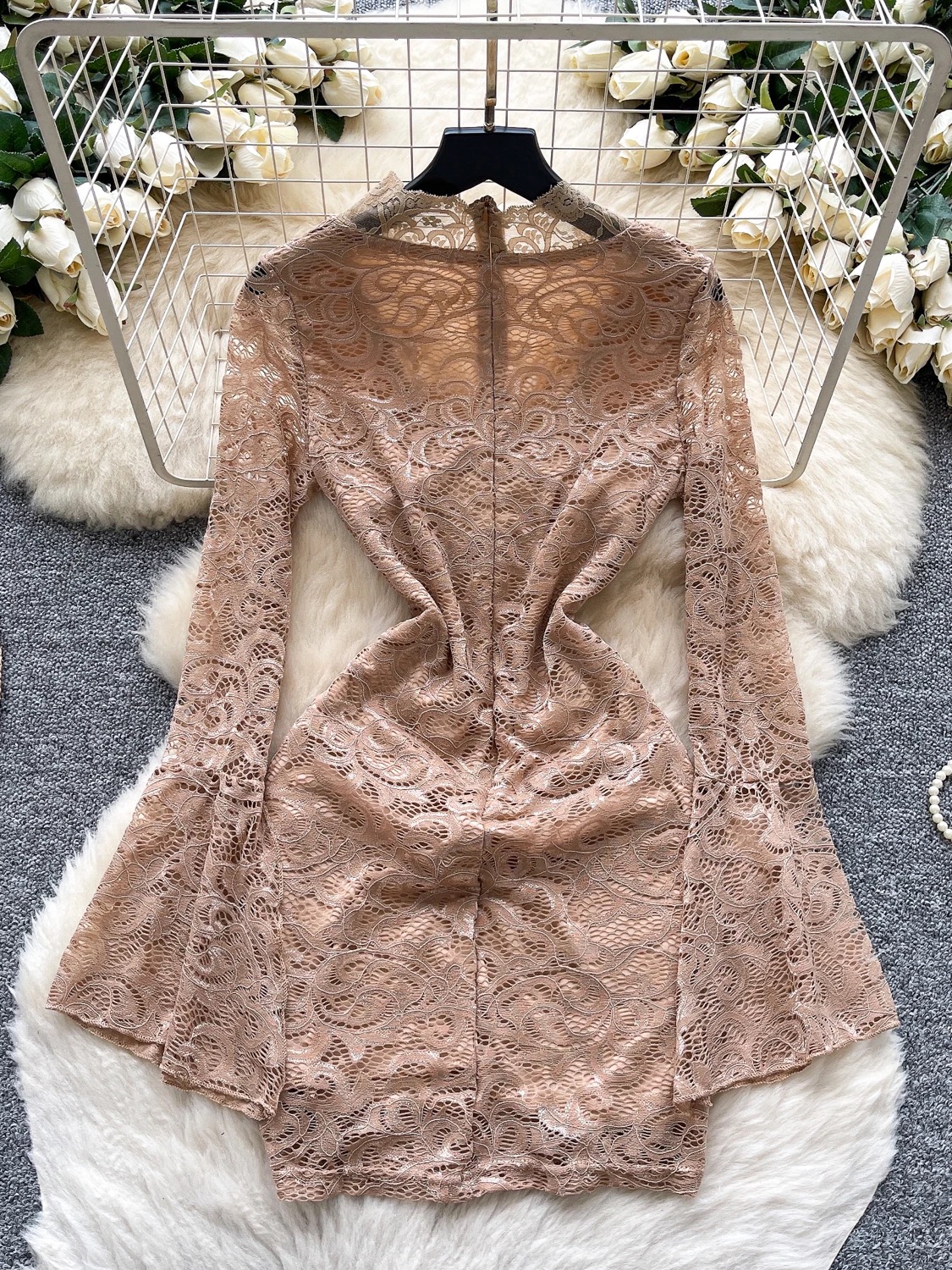 Here for the thrill lace dress CBC1407 image