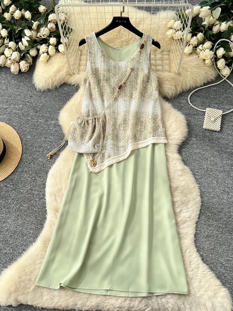 Seasons change dress & purse CD2209 image