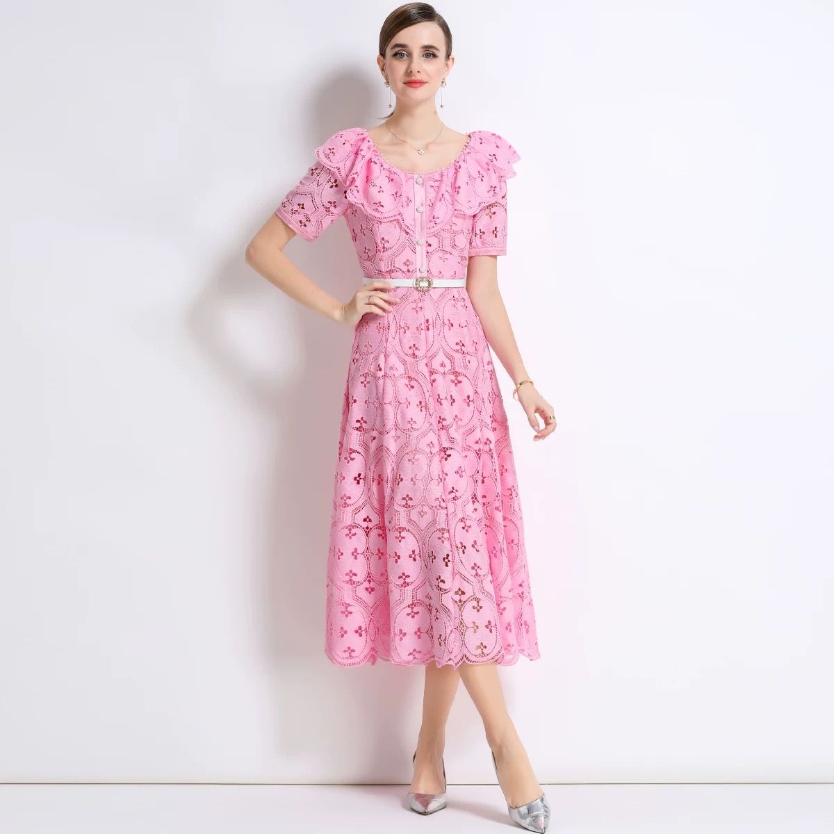 Serious attitude lace dress FD535 image