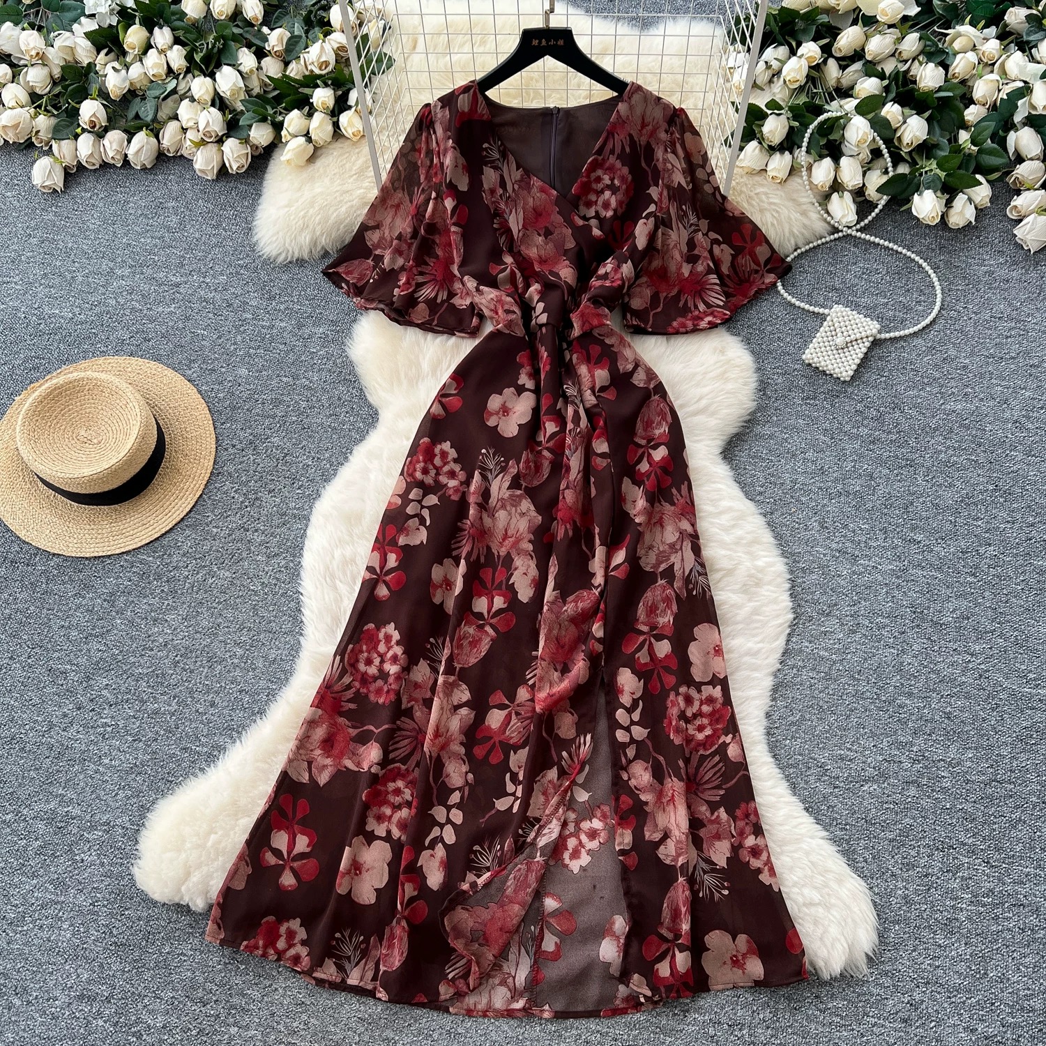 On the town evening dress CD640 image