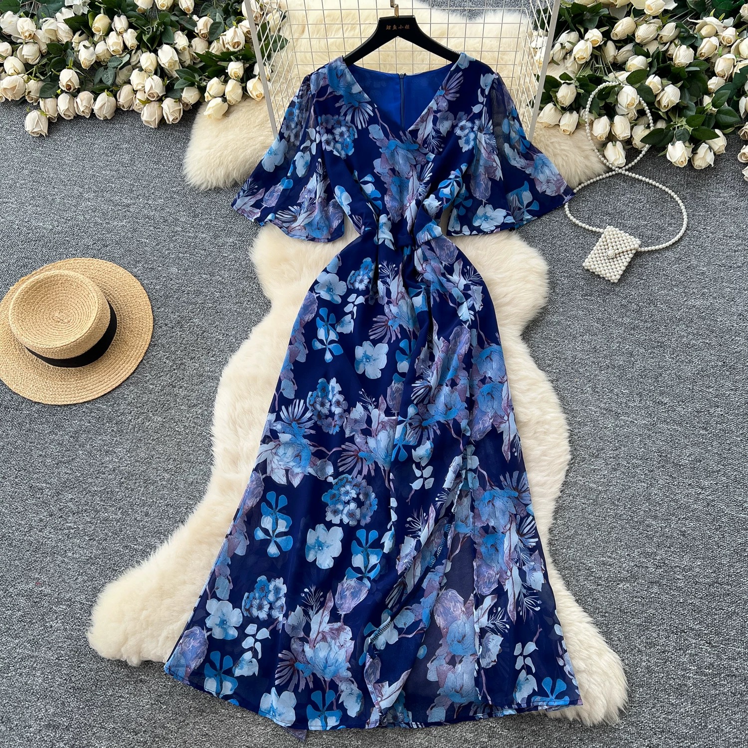 On the town evening dress CD640 image