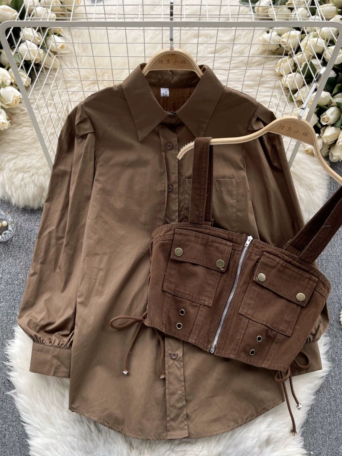 Off to the races shirt set SS125 image