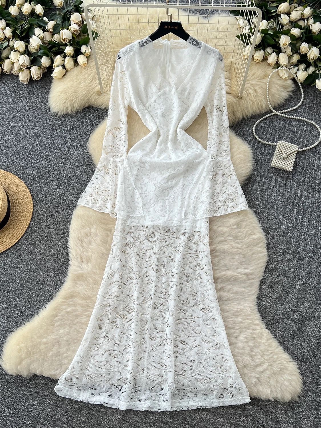 All the details lace dress FD1487 image