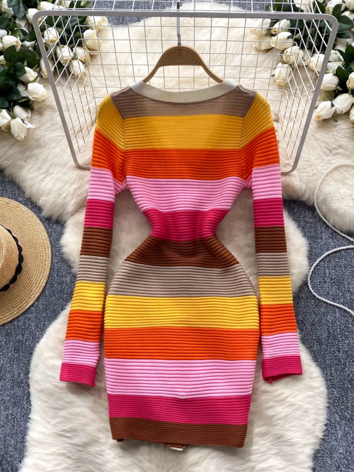 Asymmetric dress KBC249 image