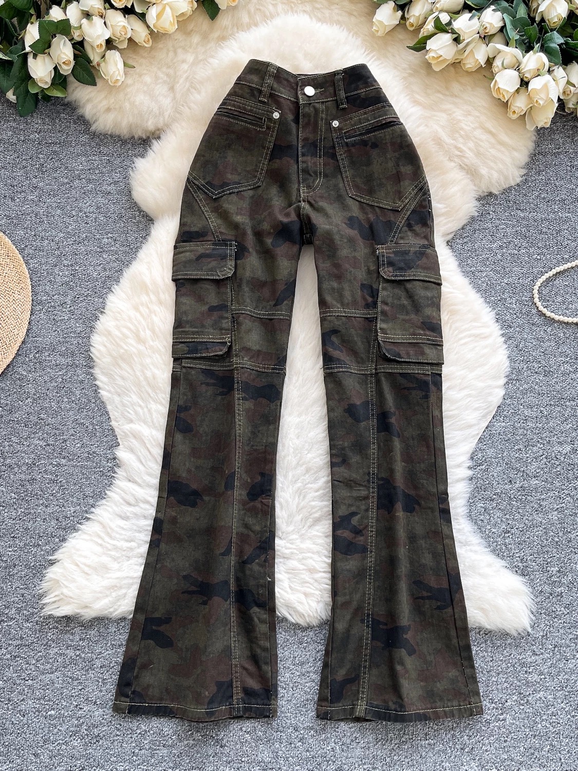 At my best camo jeans JN163 image
