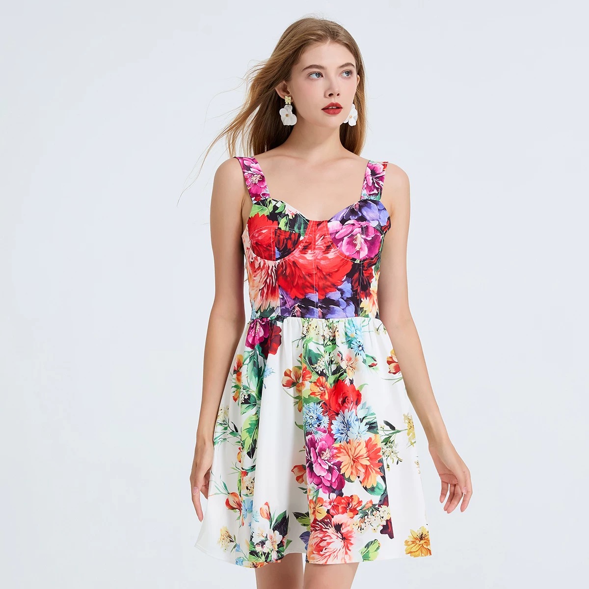 Floral emotions dress CD2178 image
