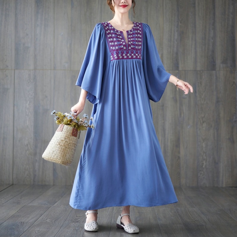 Art of living embroidery dress CD1324 image