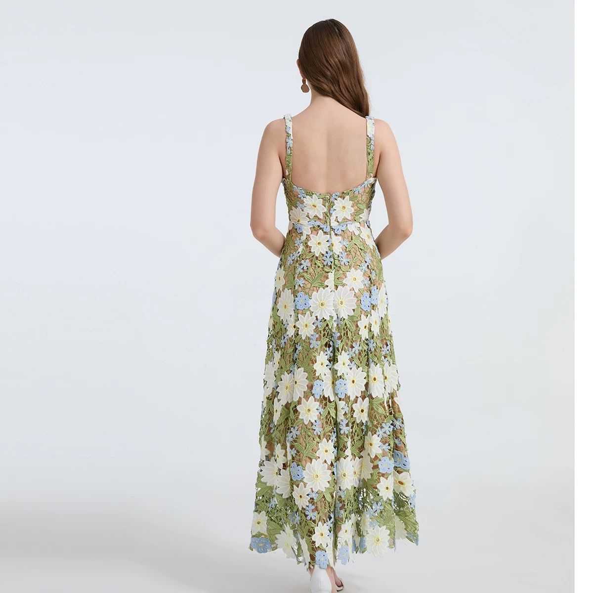 Formal vibe lace dress FD981 image