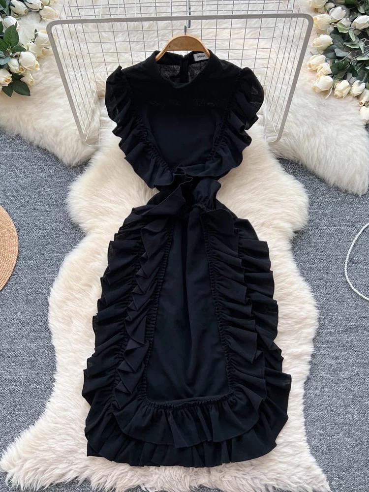 Slayer of the year ruffle dress CD2306 image