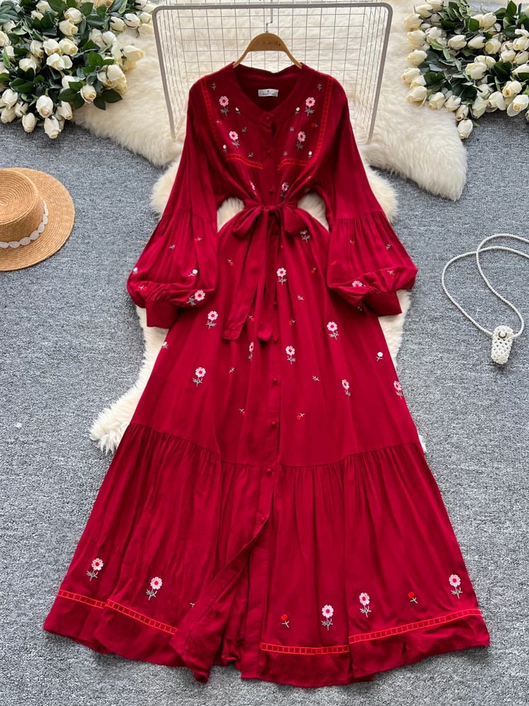 In a vacay mood print dress CD452 image