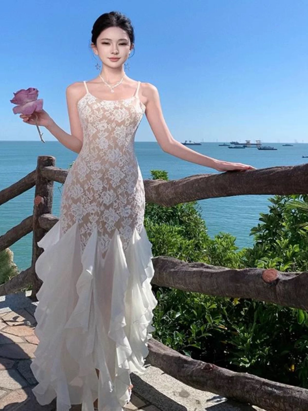 Chicago babe lace dress EVD310 image