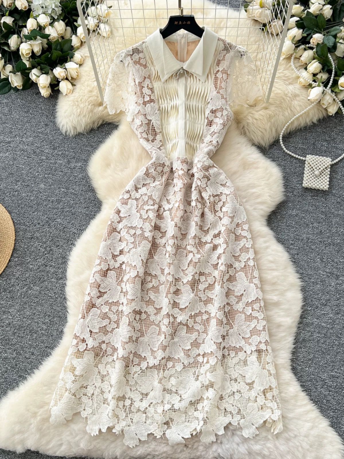 Only for tonight lace dress FD699 image