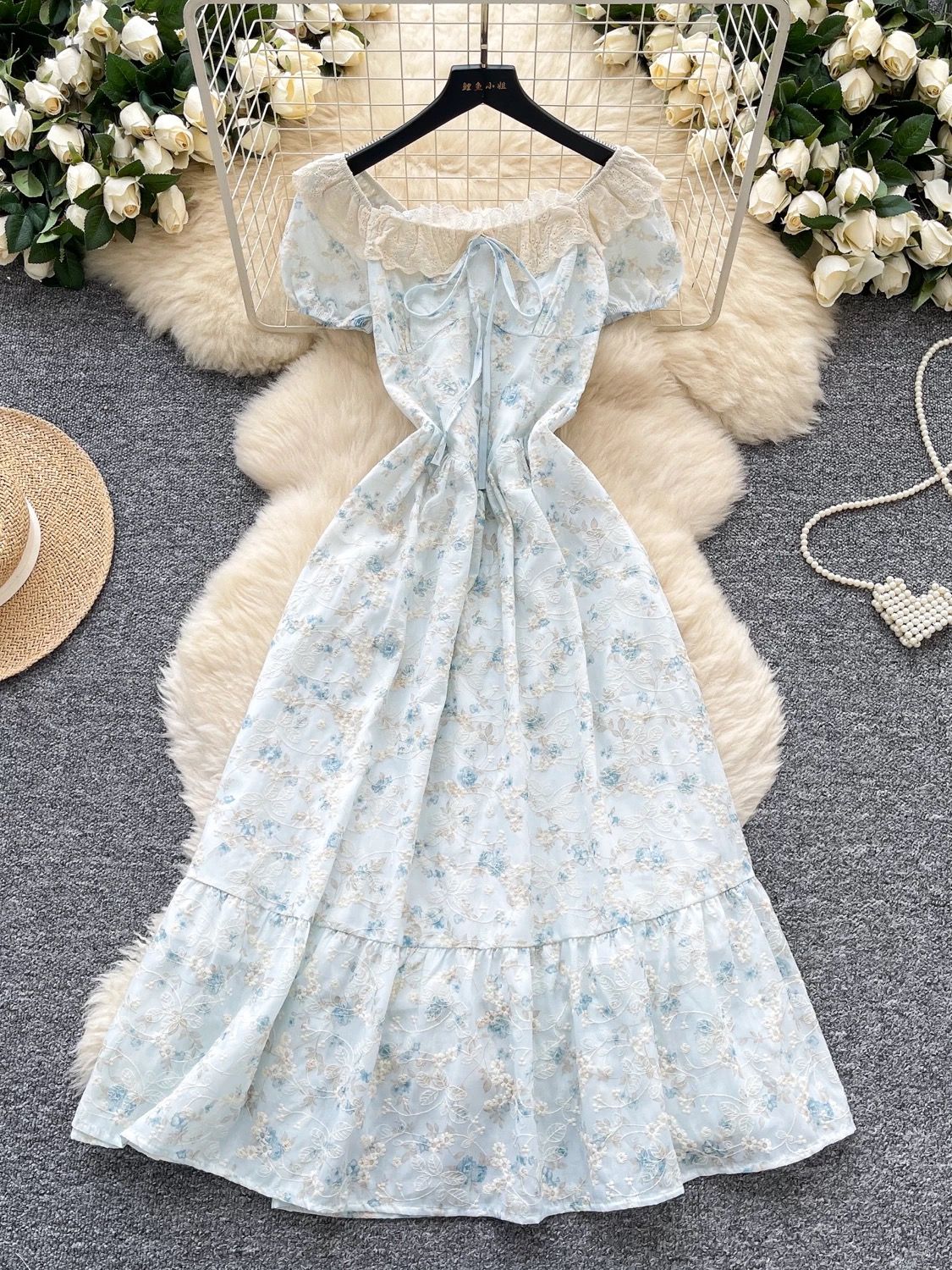 Rose garden evening dress CD492 image