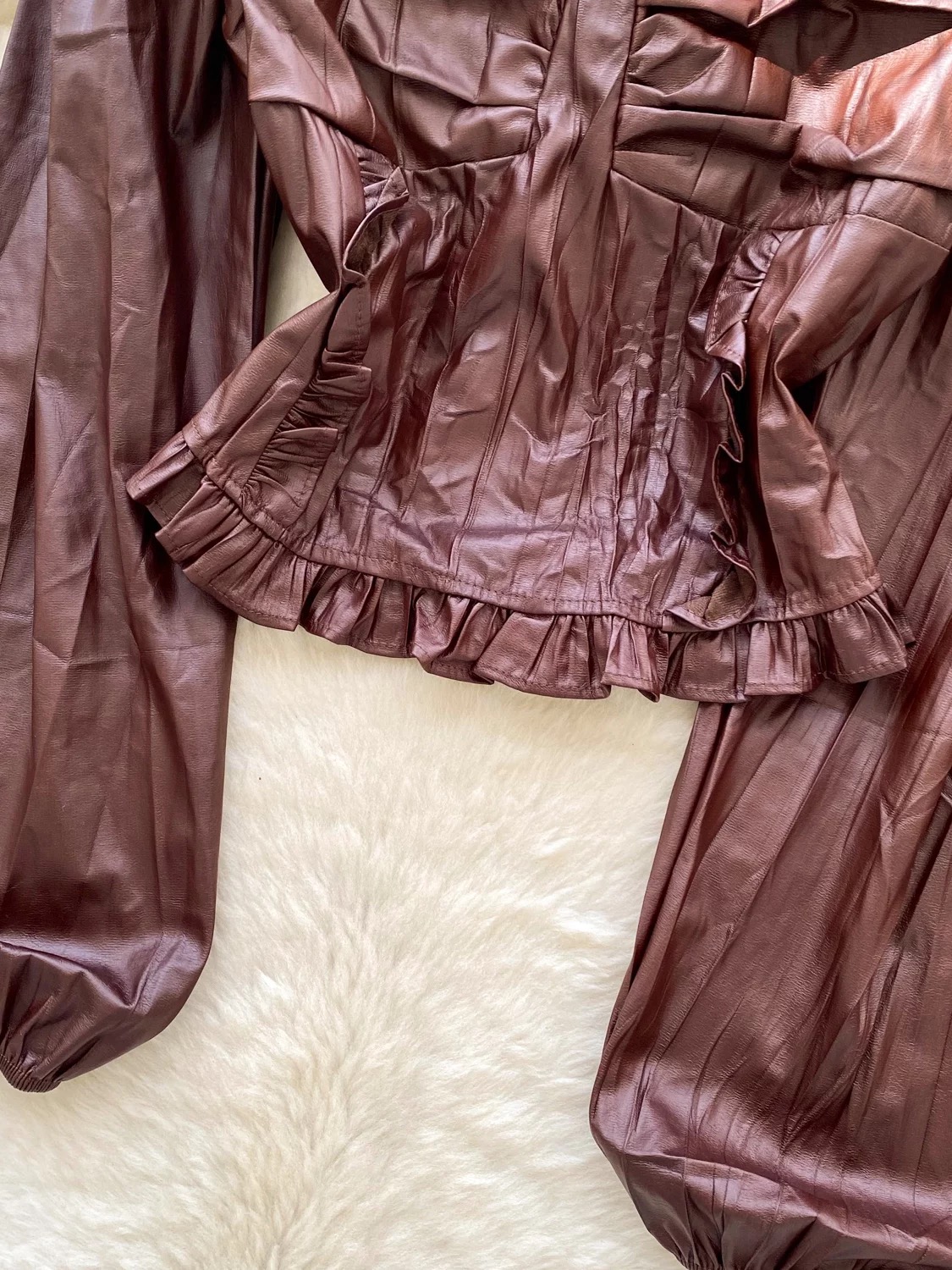 Cuteness overload leather top CTO1074 image