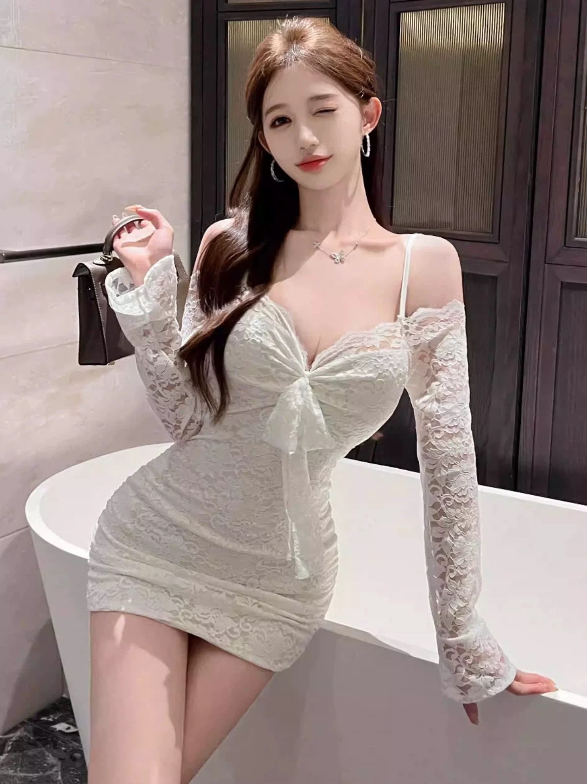 Keep you wondering dress CBC1127 image