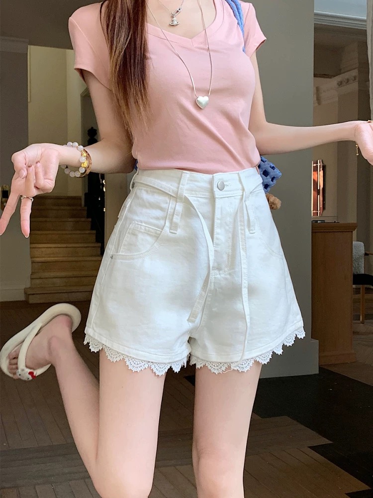 Sounds like a you problem denim shorts DS108 image