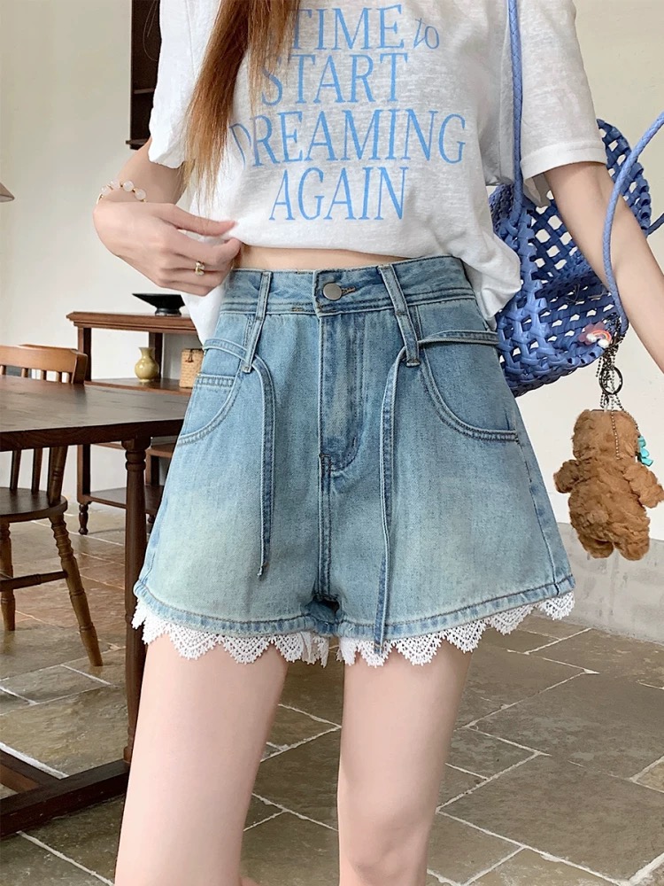 Sounds like a you problem denim shorts DS108 image