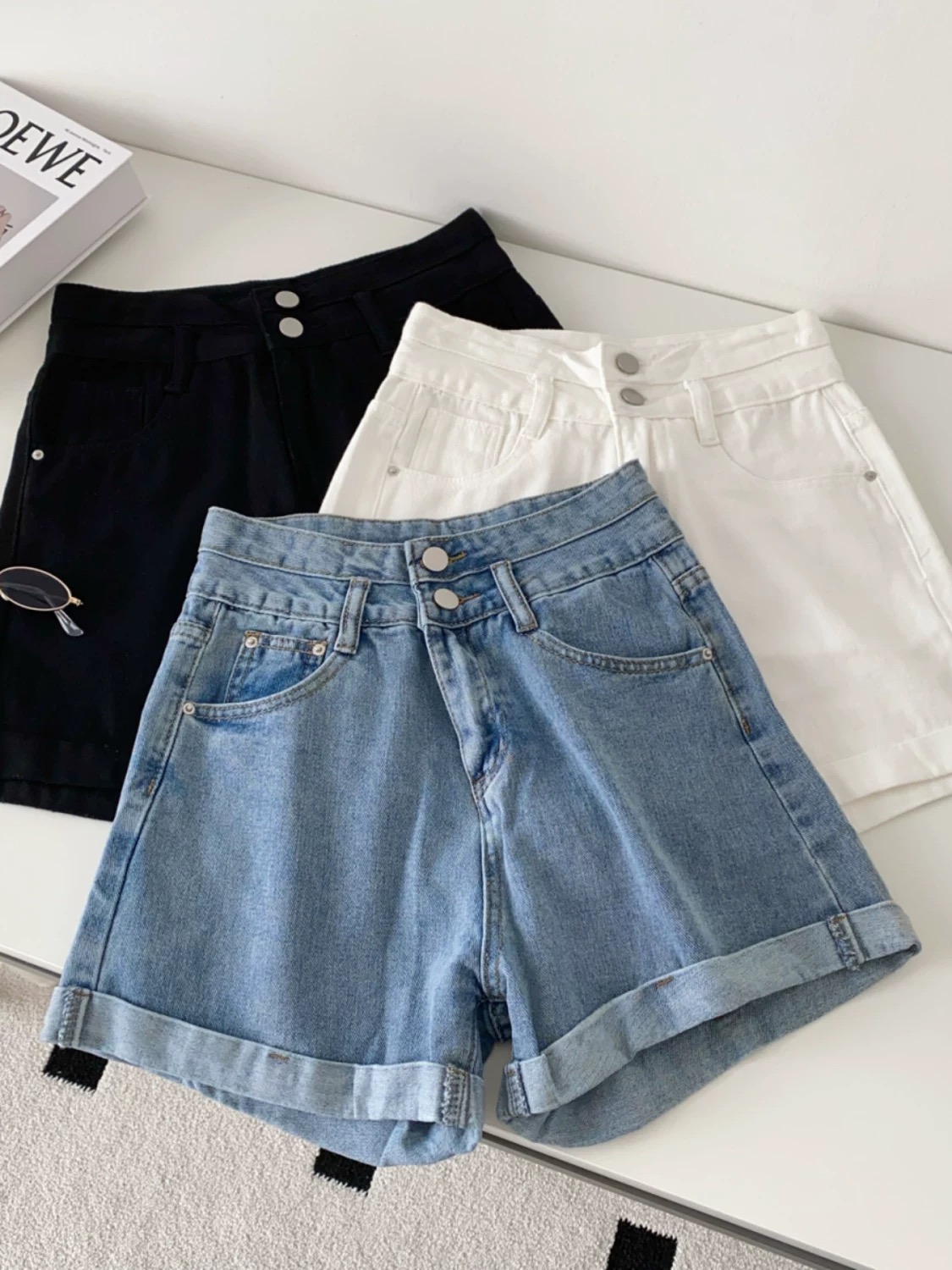 Not yours denim shorts DS107 image