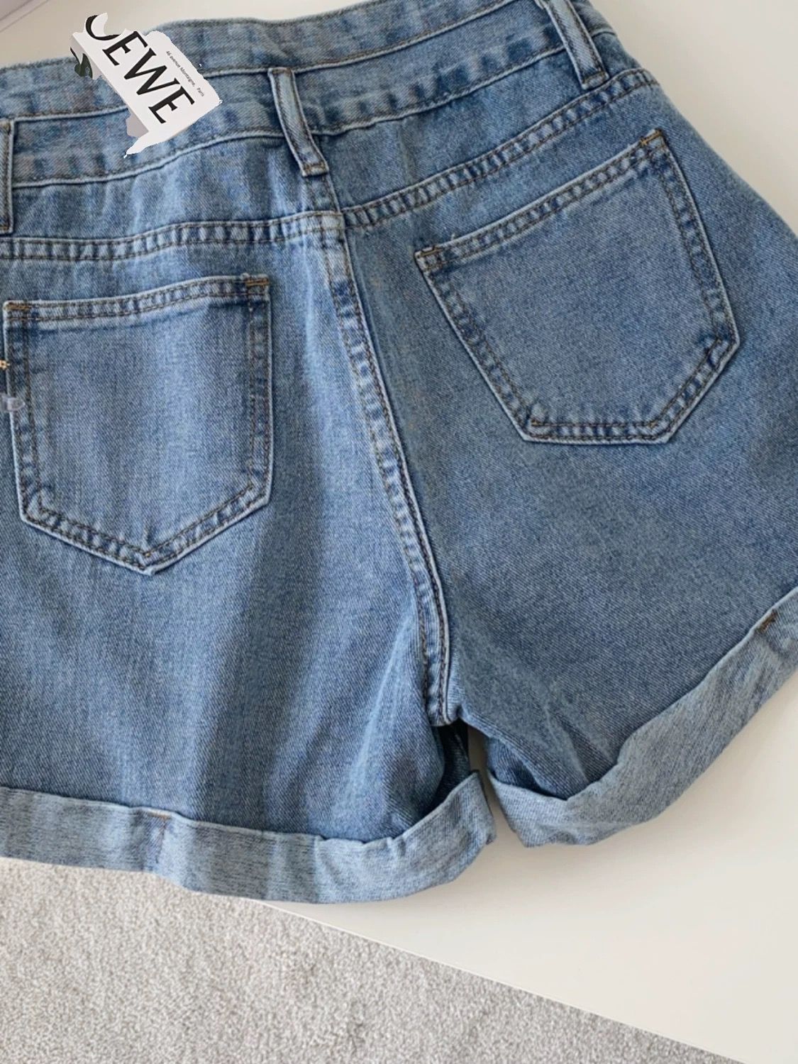 Not yours denim shorts DS107 image