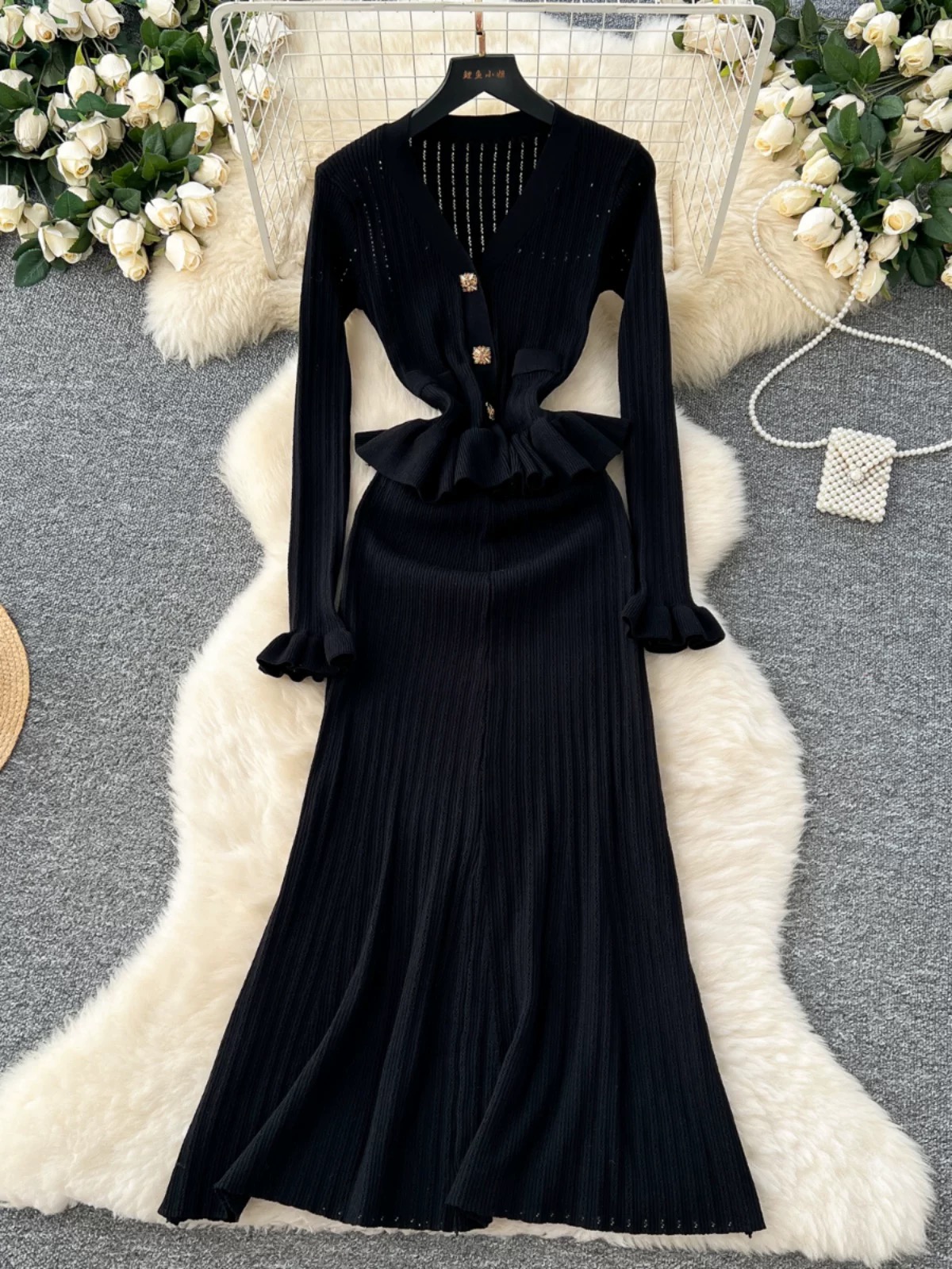 Triple slay dress CD2138 image