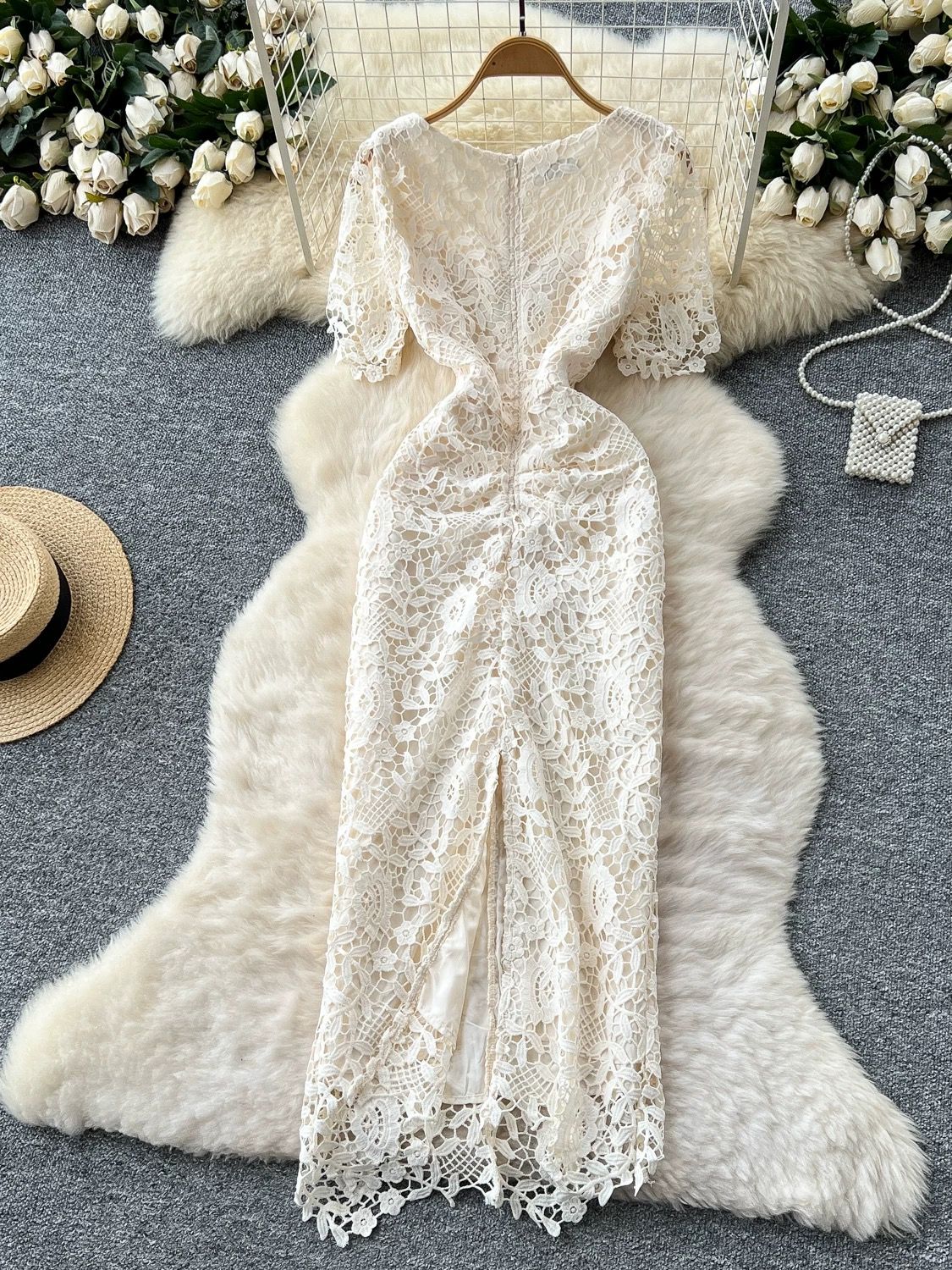 Professional presence lace dress FBC285 image