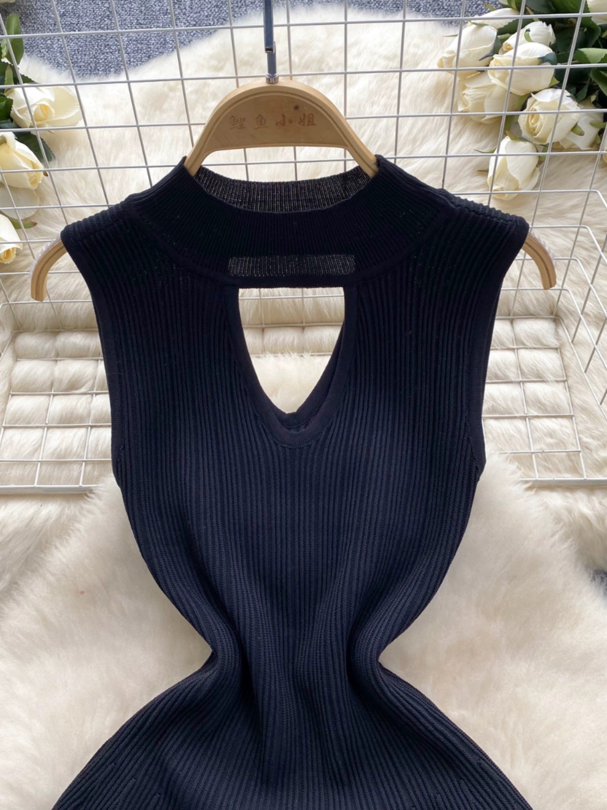 Italian knitted dress KD321 image