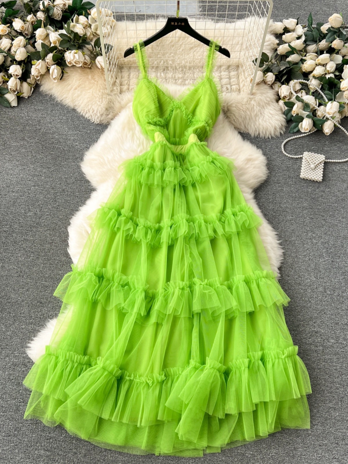 Rooftop dinning dress EVD208 image