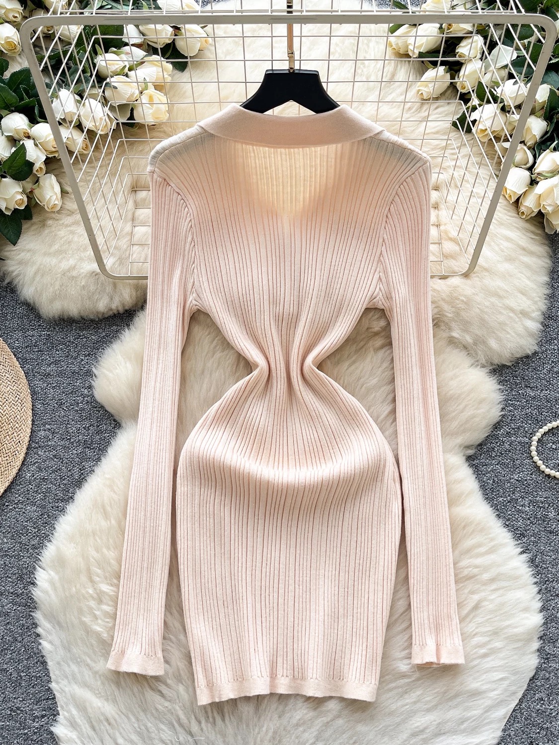 Obsessed with me knitted dress KBC328 image